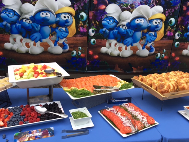We Love The Smurfs! | Alligator Pear Catering